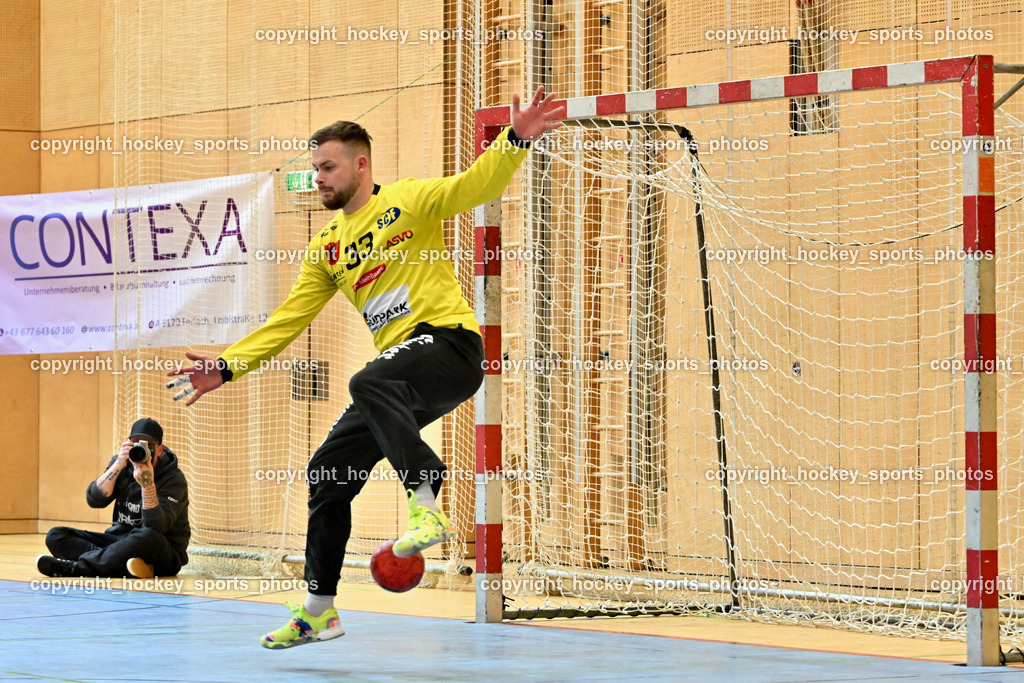 SC Ferlach vs. HSG Holding Graz | #33 STRIEBNIG Florian SC Ferlach, SC Ferlach vs. HSG Holding Graz, SC Ferlach vs. HSG Holding Graz am 24.05.2025 in Ferlach (Ballspielhalle Ferlach), Austria, (Photo by Bernd Stefan)