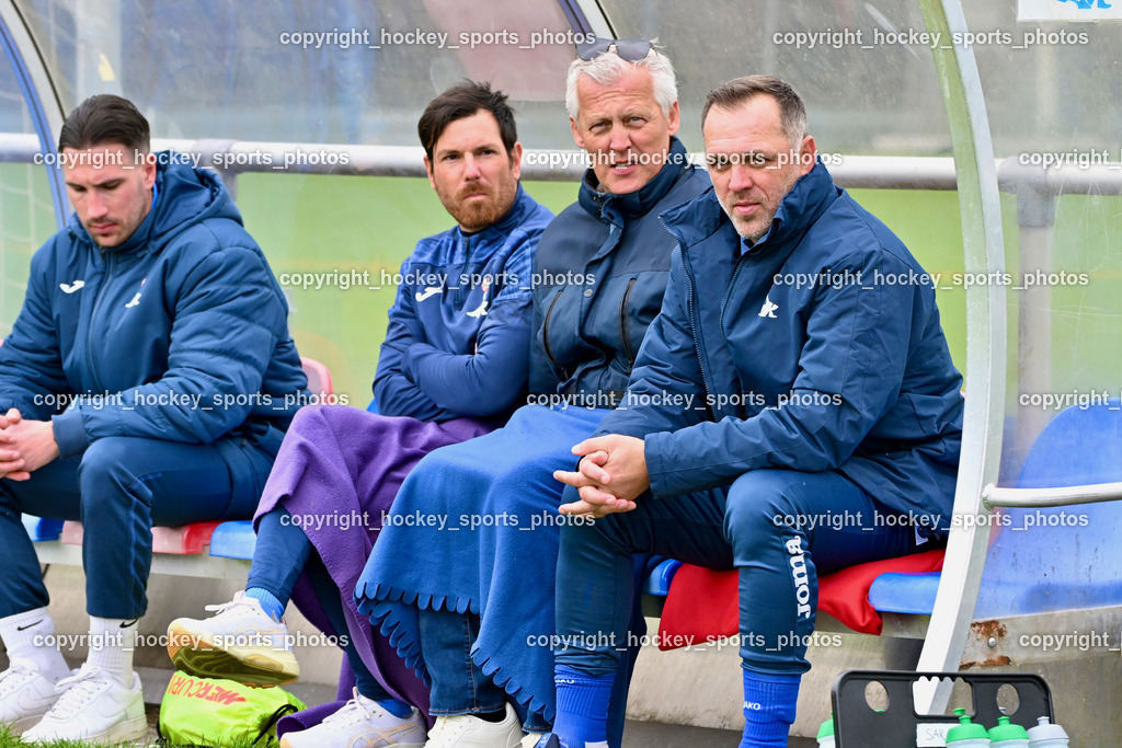 SAK vs. VST Völkermarkt | Headcoach SAK Goran Jolic, Geschäftsführender Präsident SAK Marko Wieser, Asisstentcoach SAK Simon Sadnek, SAK vs. VST Völkermarkt, SAK vs. VST Völkermarkt am 21.03.2026 in Klagenfurt (Sportpark Welzenegg), Austria, (Photo by Bernd Stefan)