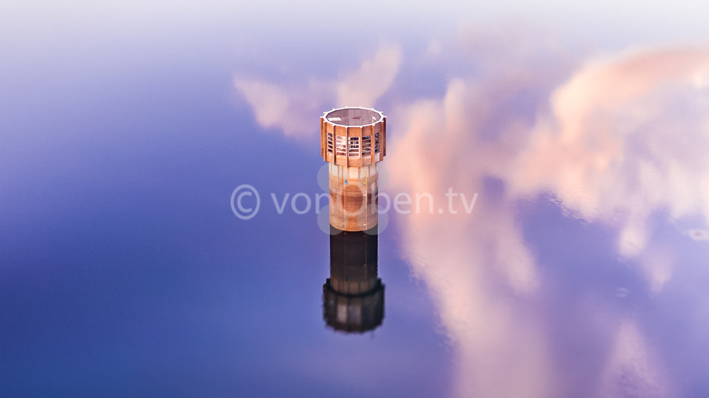 Der Wasserentnahmeturm in der Ködeltalsperre Mauthaus | Luftbilder, Drohnenbilder, Oberfranken, Bayern, Kronach, Lichtenfels, Kulmbach, Thüringen, Frankenwald, Thüringerwald - Realisiert mit Pictrs.com