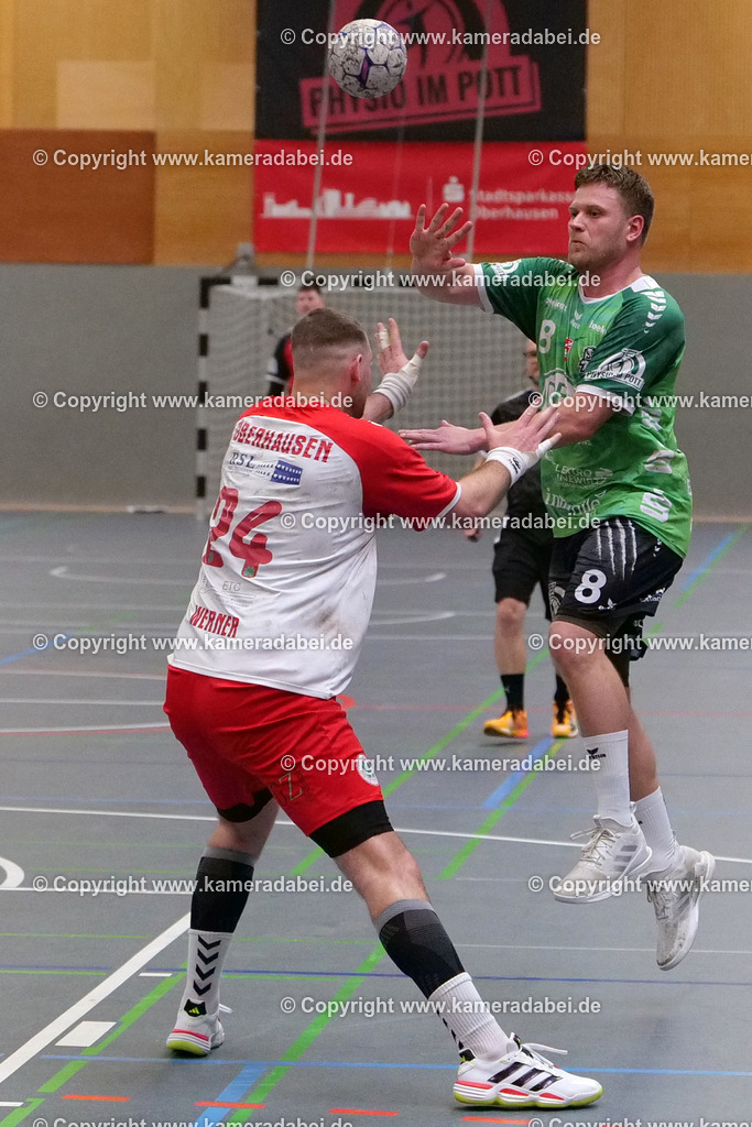 Handball : Verbandsliga Herren: TB Oberhausen - RW Oberhausen  am 12.04.2026 in Oberhausen. | Handball : Verbandsliga Herren: TB Oberhausen - RW Oberhausen  am 12.04.2026 in Oberhausen. - Realisiert mit Pictrs.com