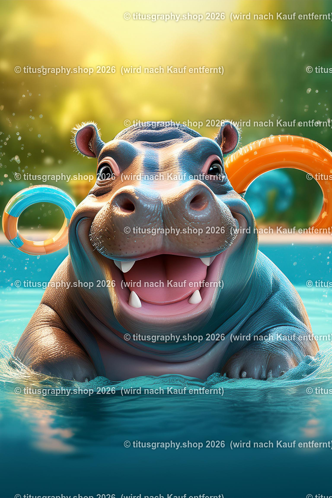 Hippo 019 | titusgraphy-shop: Geschenkideen mit Qualitätsfotos. titusgraphy-shop: gift ideas with quality photos. titusgraphy-shop: idées cadeaux avec photos de qualité.  - Realisiert mit Pictrs.com