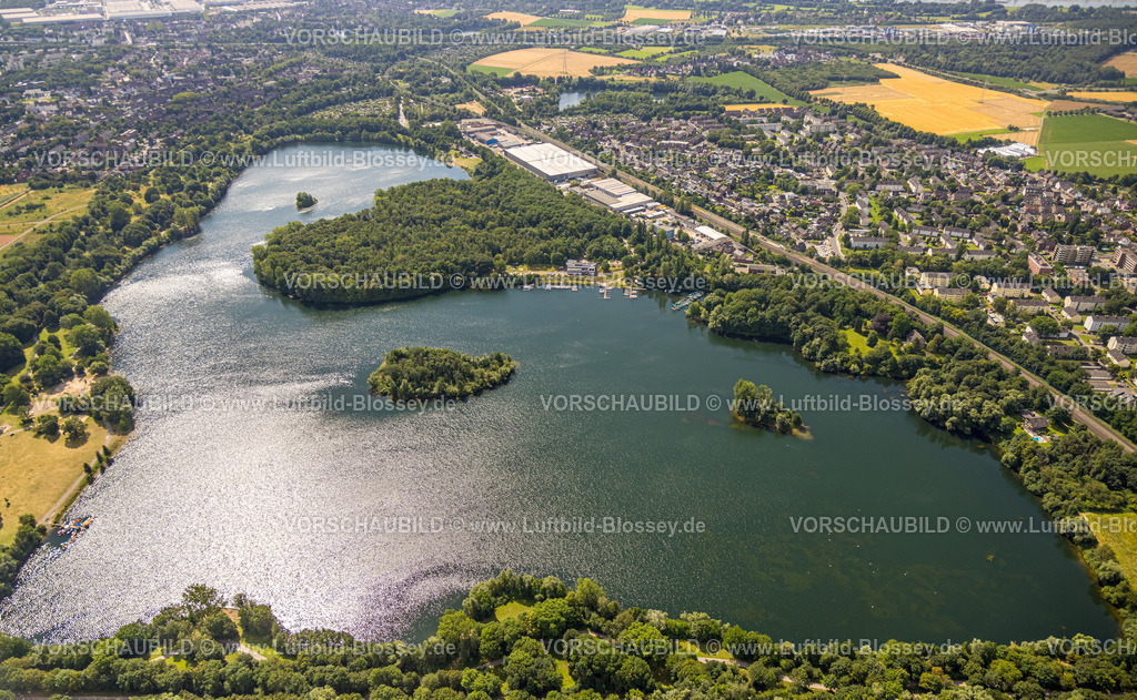 Duisburg230707352 | Luftbild, Toeppersee, Rumeln-Kaldenhausen, Duisburg, Ruhrgebiet, Nordrhein-Westfalen, Deutschland