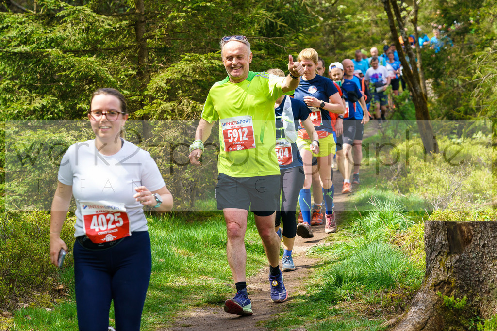 Rennsteiglauf 2023 | Rennsteiglauf 2023 am 12. Mai 2023 - Marathon-Strecke Neuhaus/Rwg. - Schmiedefeld
