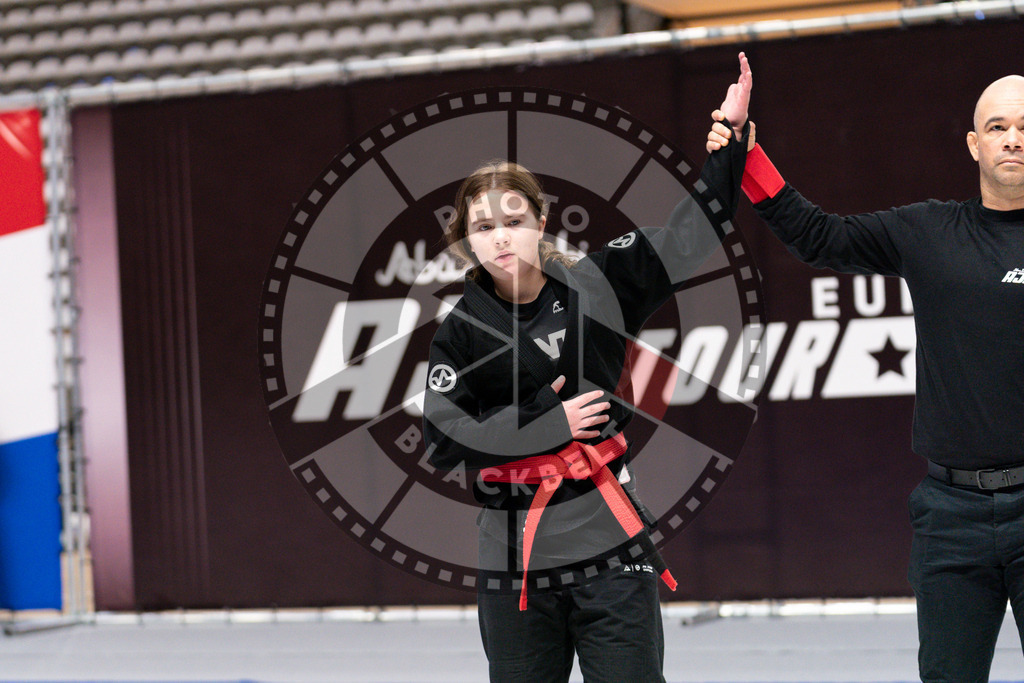 20241013PBB0186 | Athletes compete during the AJP Tour Europe Continental Jiu-Jitsu Amateurs & Masters Championship on October 13, 2024 in Almere near Amsterdam, Netherlands. © Chiara Dazi / photoblackbelt