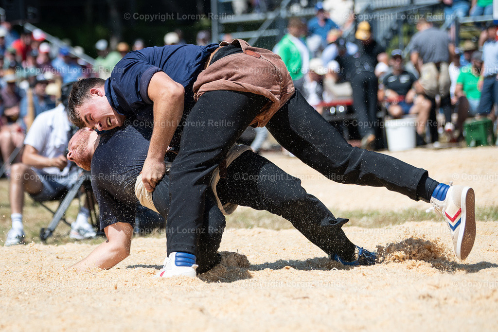 Schwingen -  Schwarzseeschwinget 2025 | Schwarzsee, 22.6.25, Schwingen - Schwarzseeschwinget.