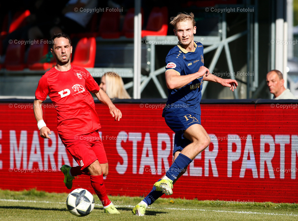 A_LUI_020526_25 | SPORT FUSSBALL REGIONALLIGA MITTE ASKOE OEDT-ATUS VELDEN IM BILD: OKAN AYDIN (OEDT) UND LOUIS WINTER (VELDEN) FOTO:FOTOLUI