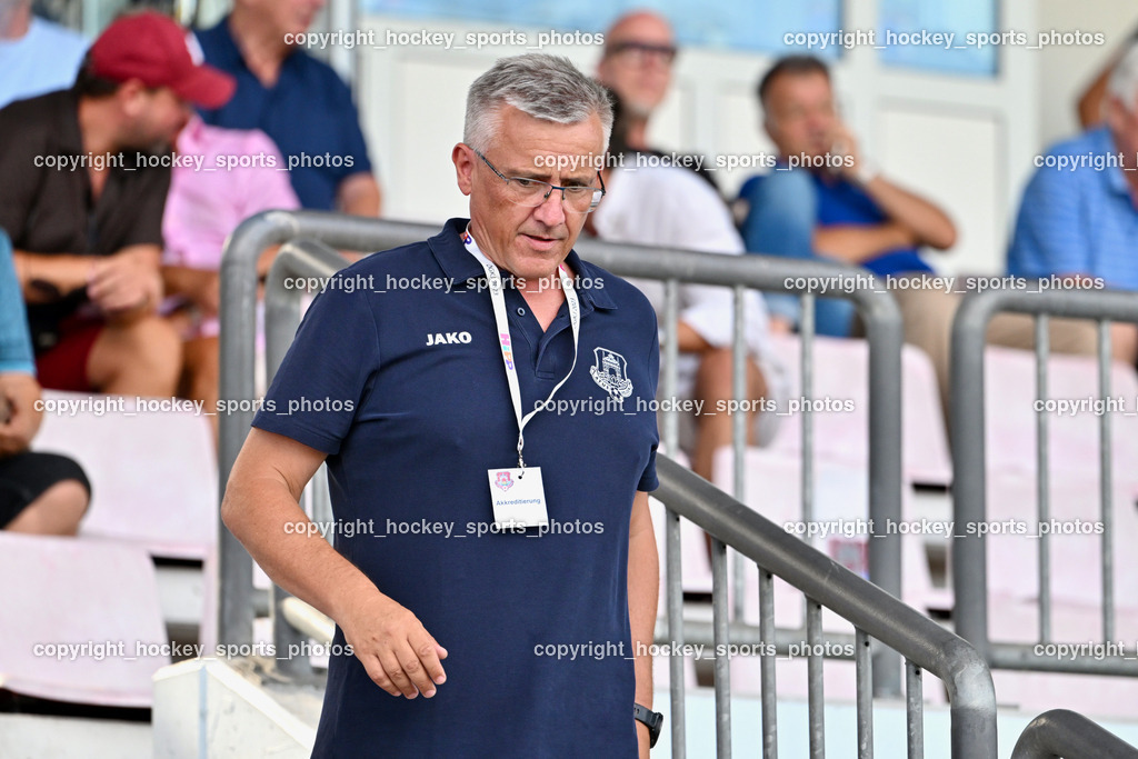 ATUS Velden vs. GAK | Sportlicher Leiter ATUS Velden Hannes Teppan, ATUS Velden vs. GAK, ATUS Velden vs. GAK am 26.07.2024 in Villach (Stadion Lind), Austria, (Photo by Bernd Stefan)