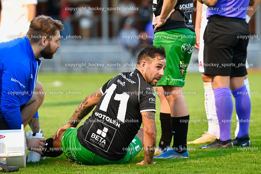 SAK Klagenfurt vs. FC Gleisdorf 09 2.9.2022 | #11 Thomas Wotolen, Tormanntrainer FC Gleisdorf Martin Sommer