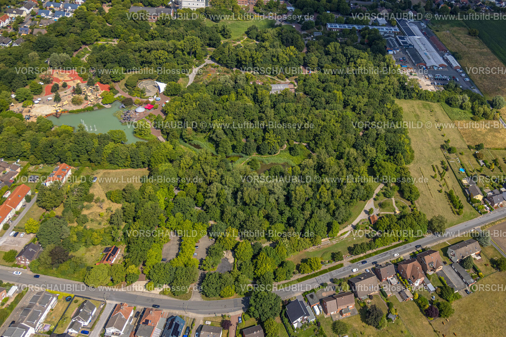 Hamm250702226Uentrop | Luftbild, Maximilianpark Eingang Süd, Hammer Modellbahn und Gartenbahn Freunde e.V. (HMGF) Dampfbahn im Maxipark, Lange Reihe, Uentrop, Hamm, Ruhrgebiet, Nordrhein-Westfalen, Deutschland