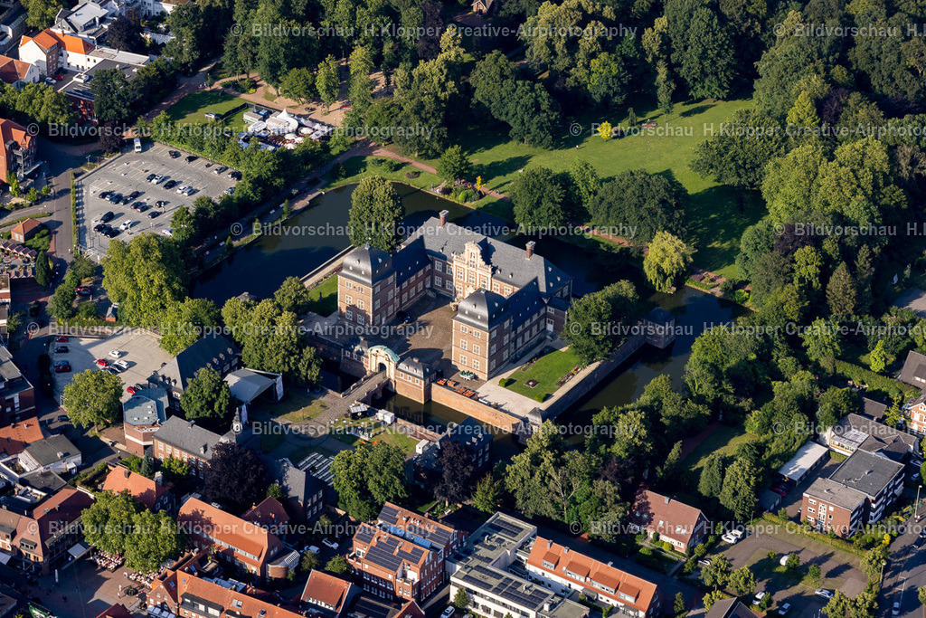 luftbilder-ahaus-kreis Borken-9917 | Luftbild Stadt Ahaus und Wasserschloss Ahaus - Realisiert mit Pictrs.com