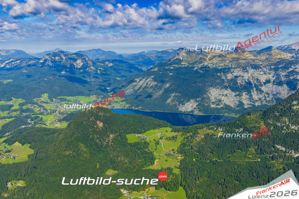 Luftaufnahme von Altausseer See Altaussee Bild- Das Luftbild wurde 2025 vom UL-Flugzeug heraus erstellt ( keine Drohne ) - Hochauflösende Luftaufnahme -Nicht vergleichbar mit Google Maps oder Satelittenbilder- Die Geschenkidee !Mit Lizenz und Bildrechte bestellbar
