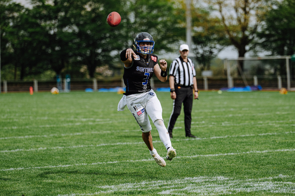 Bad Homburg Sentinels vs KIT Engineers, American Football,Testspiel, 18.04.2026 | Bad Homburg Sentinels vs KIT Engineers - Realisiert mit Pictrs.com