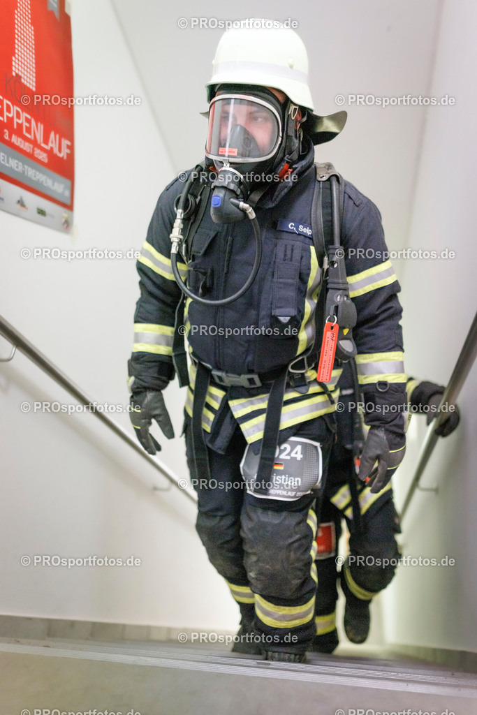 KölnTurm Treppenlauf; Köln, 03.08.2025 | Impressionen vom KölnTurm Treppenlauf am 03.08.2025 in Köln (Nordrhein-Westfalen). 