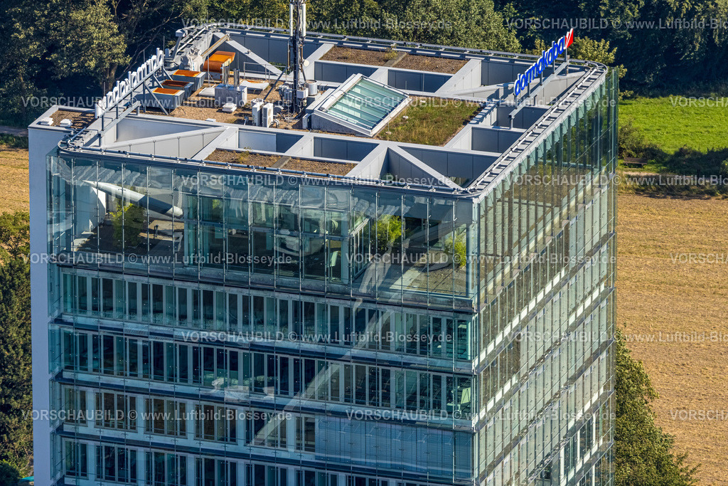 Ennepetal240814447 | Luftbild, Firmengebäude Dach und Glasfenster der dormakaba Deutschland GmbH, Voerde, Ennepetal, Ruhrgebiet, Nordrhein-Westfalen, Deutschland