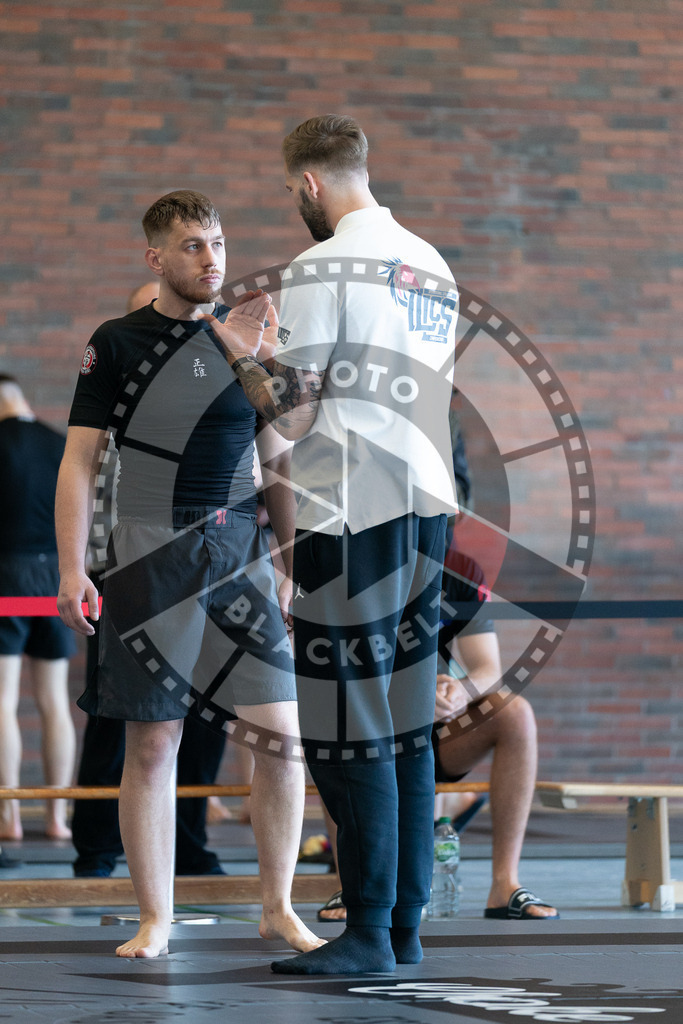 20250329PBB0244 | Fighters compete during the International Luta Livre (ILLCS) Germany IX Spring 2025 Competition spring on March 29, 2025 in Hannover, Germany.© Chiara Dazi