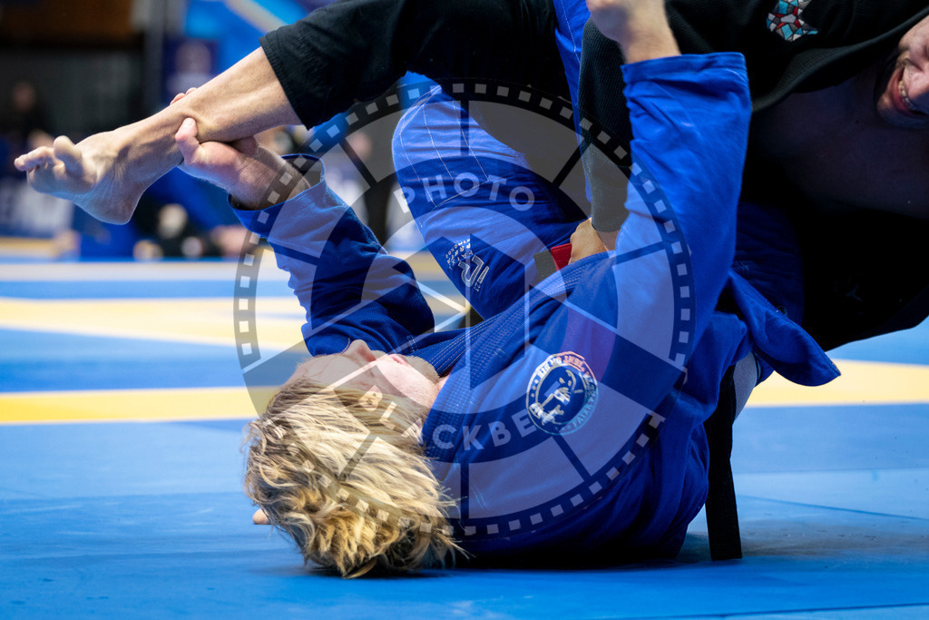 20240126PBB0221 | Fighters compete during the Brazilian Jiu-Jitsu European Championship of the IBJJF in Paris, France, on January 26, 2024.