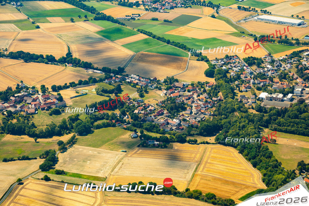Die Luftaufnahme Spieskappel - Frielendorf wurde 2022 vom Flugzeug aus (keine Drohne) erstellt. Hohe Auflösung -für große Poster und Wandbilder geeignet - Garantiert!