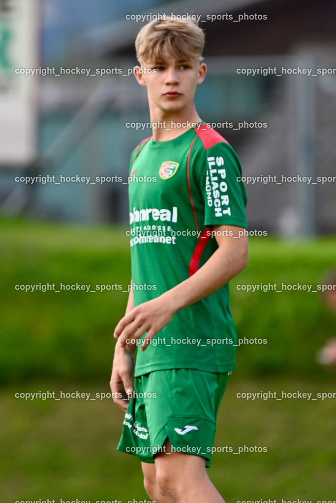 FC ASKÖ Gmünd vs. Union Matrei  | #18 Tobias Bliem FC Gmünd, FC ASKÖ Gmünd vs. Union Matrei , FC ASKÖ Gmünd vs. Union Matrei  am 21.09.2024 in Gmünd (Sportplatz Gmünd), Austria, (Photo by Bernd Stefan)