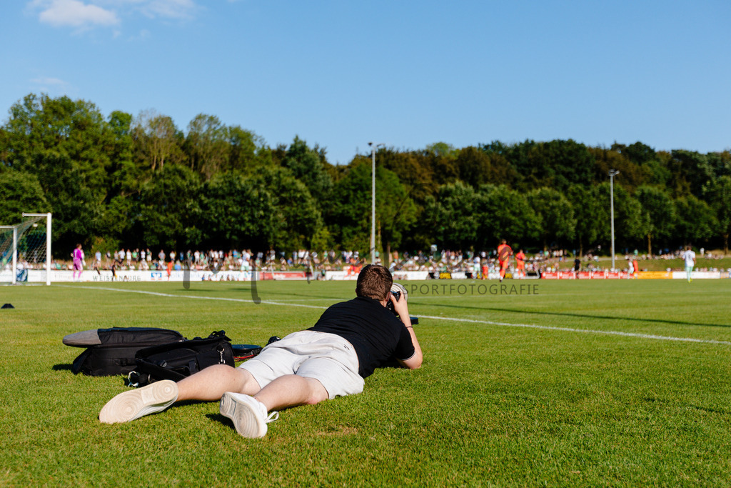 Testspiel, Saison 2026/27: SC Preußen Münster - Kickers Emden | Billerbeck, 10.07.2026: Testspiel, SC Preußen Münster gegen Kickers Emden auf der Anlage des DJK Billerbeck in Billerbeck. Foto: sportfotografie.ms | Markus Paletta - Realisiert mit Pictrs.com