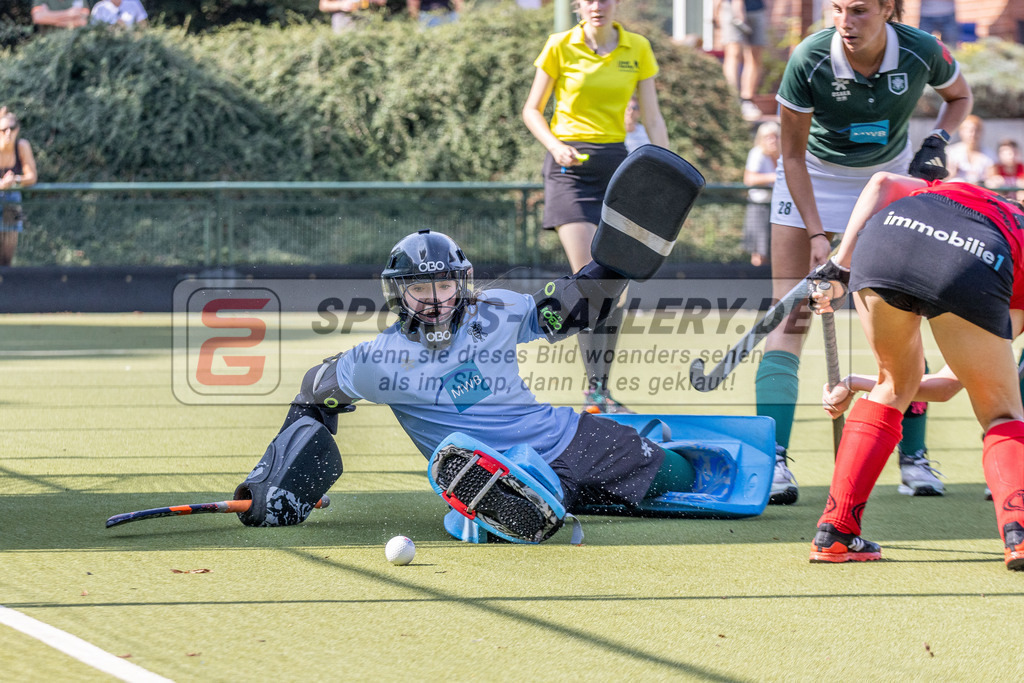 MJ_2023-09-10_F_CR-UHTC-21 | Finja Stark (Uhlenhorst Mülheim #9), Club Raffelberg - Uhlenhorst Mülheim am 10.9.2023 in der Sportanlage Club Raffelberg, Duisburg