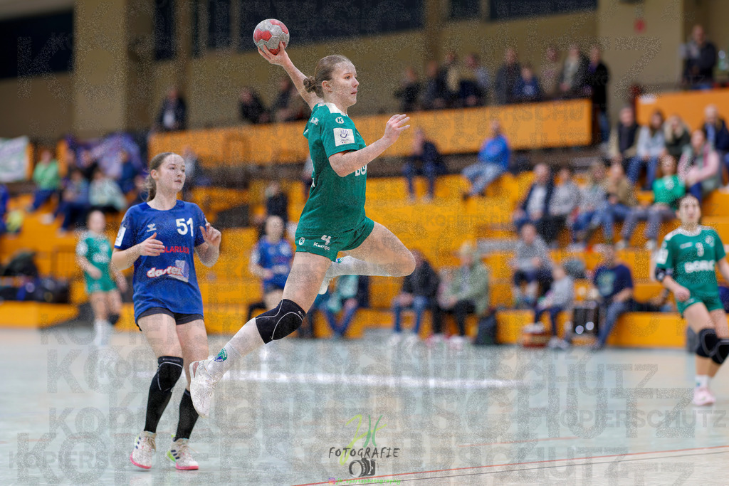 Jugenbundesliga wJB; HSG Kleenheim/Langgöns - SG Kappelwindeck/Steinbach | Jugenbundesliga wJB; HSG Kleenheim/Langgöns - SG Kappelwindeck/Steinbach am 23.11.2025 in Oberkleen (Weidig-Halle)Photo © 2025 - Jörg Heinrich - Realisiert mit Pictrs.com