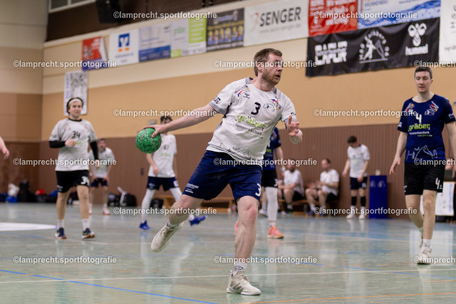 Handball I Herren I Saison 2025-2026 I SHSE Manfred-Frank-Pokal I Viertelfinale I HSG Kalkberg 06 II - HSG Kalkberg 06 155 | Tim Ladiges (3, HSG Kalkberg 06 II) - Realisiert mit Pictrs.com