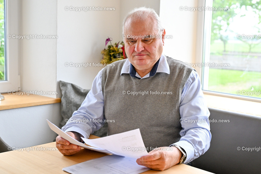 Franz Gartner_ Herzinfarktpatient_ 23.04.2024-3 | 23.04.2024, Perg, AUT, Franz Gartner, im Bild Franz Gartner (Herzinfarktpatient)