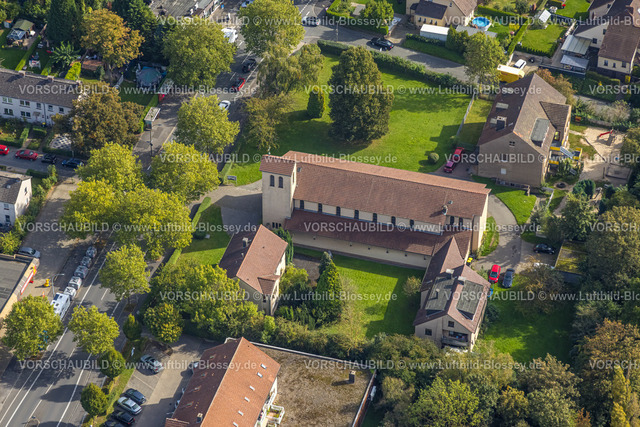 Dortmund231000161 | Luftbild, Rumänisch-Orthodoxe Kirchengemeinde Der Heilige Demetrios der Neue, kath. Kindergarten St. Georg, Hörde, Dortmund, Ruhrgebiet, Nordrhein-Westfalen, Deutschland