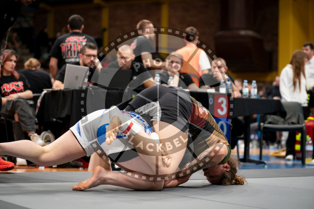 20240217PBB05212 | Fighters compete during the ADCC European, Middle Eastern and African Championship in Zagreb, Croatia, on February 17, 2024.