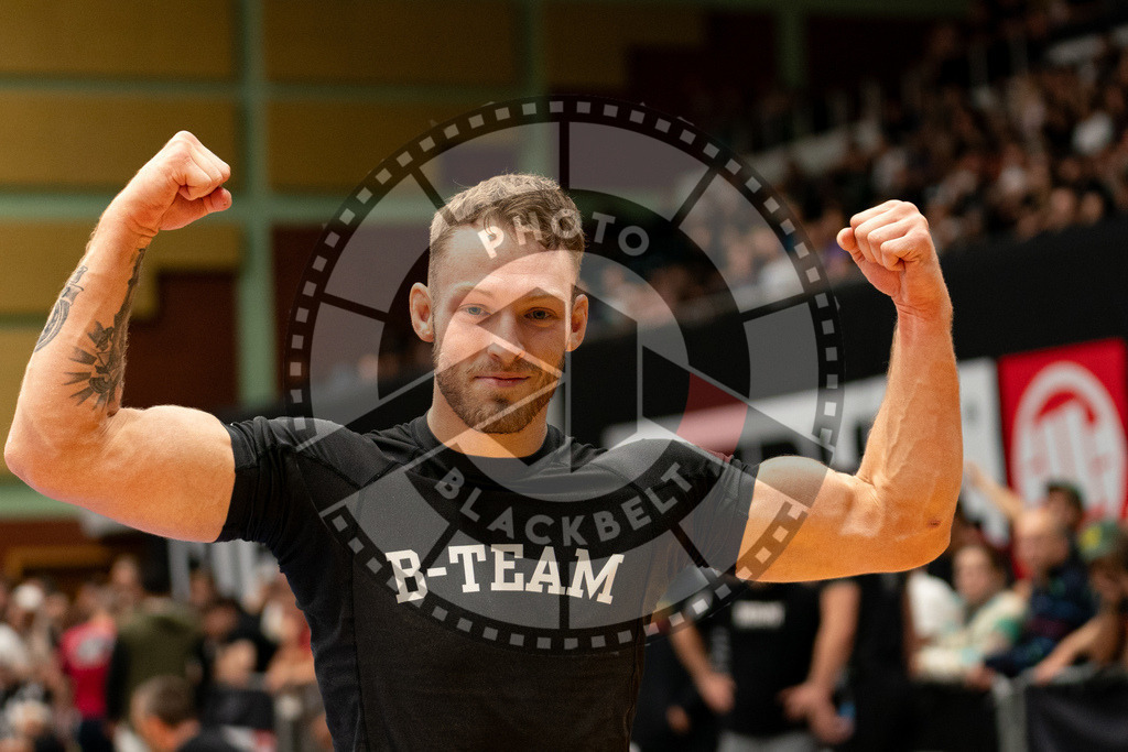 20230916PBB3808 | Fighters compete during the grappling tournement ADCC Trials (European, Middle East and African Championship) in Warsaw, Poland, on September 16, 2023.