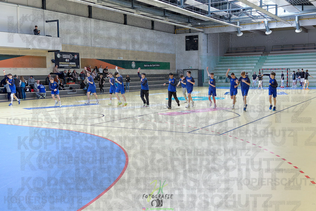 mJC-Regionalliga, Halbfinale Hessenmeisterschaft; HSG Dutenhofen/Münchholzhausen - TSV Pfungstadt | mJC-Regionalliga, Halbfinale Hessenmeisterschaft; HSG Dutenhofen/Münchholzhausen - TSV Pfungstadt am 15.03.2025 in Münchholzhausen (Sporthalle Münchholzhausen)Photo © 2025 - Jörg Heinrich - Realisiert mit Pictrs.com