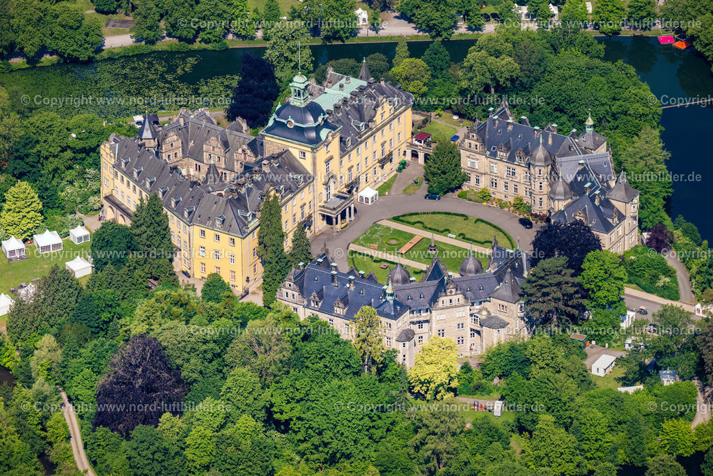 Bückeburg_Schloss_Bückeburg_ELS_0668050623 | BüCKEBURG 05.06.2023 Palais des Schloss in Bückeburg im Bundesland Niedersachsen, Deutschland. // Palace in Bueckeburg in the state Lower Saxony, Germany. Foto: Martin Elsen