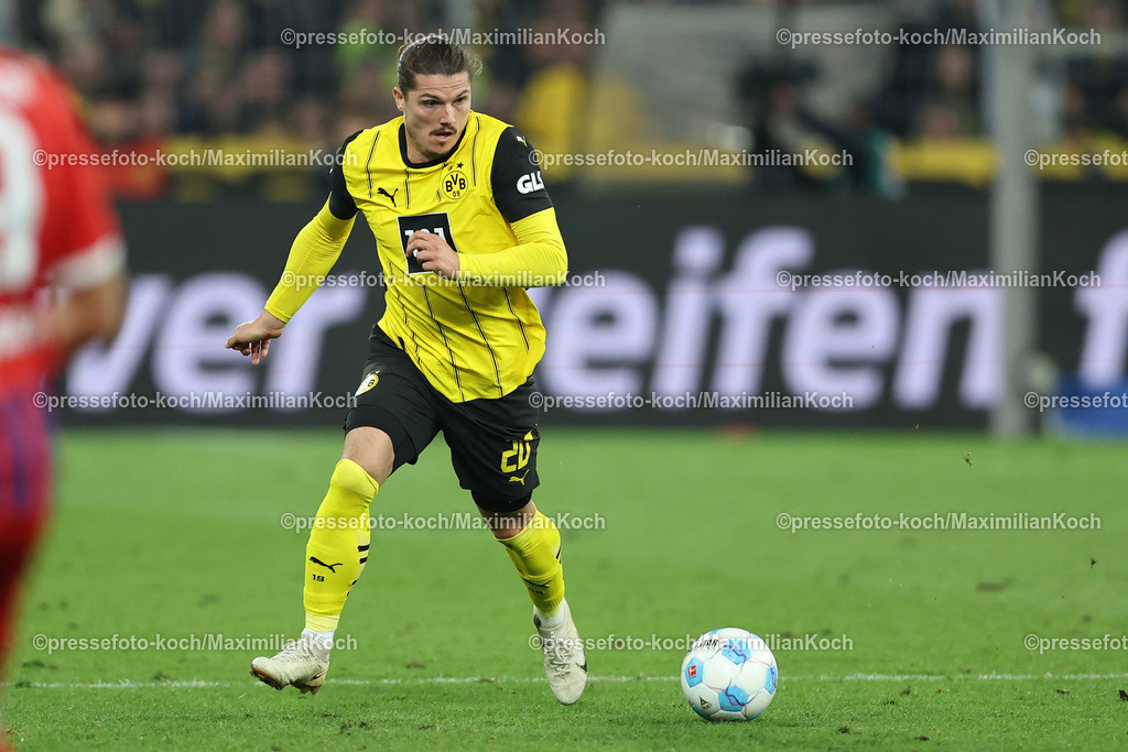 BVB13092402229 | 13.09.2024, 1. Fußball Bundesliga, Borussia Dortmund - 1. FC Heidenheim 1846, Signal Iduna Park, Saison 2024 2025: Marcel Sabitzer (BVB #20)DFB regulations prohibit any use of photographs as image sequences and or quasi-video.