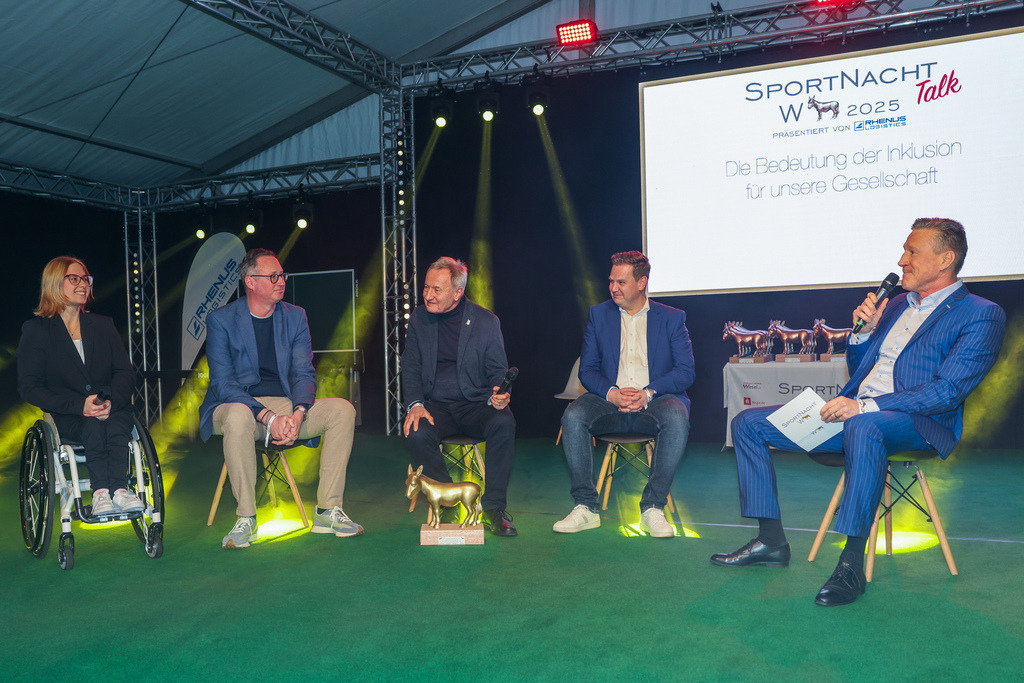 top-top.de250214-169 | Die 3. Weseler SportNacht, die große Sportgala mit Ehrungen der Weseler Sportler des Jahres 2024 findet am Freitag, den 14.02.2025 im Festzelt an der Rheinpromenade statt.Foto: Erwin Pottgiesser