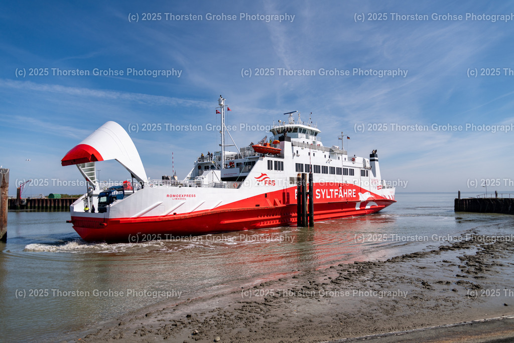 Syltfähre Römö Dänemark Juni 2023 / Sylt ferry Romo Denmark June 2023 | Fähre von Römö nach Sylt / Ferry from Romo to Sylt

 - Realisiert mit Pictrs.com