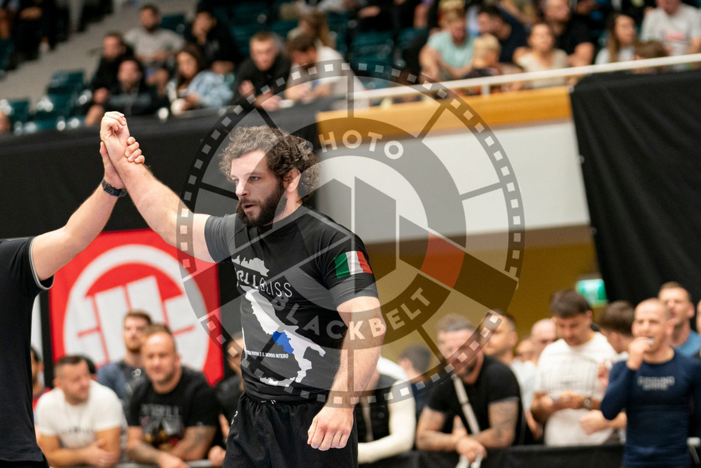 20230916PBB1515 | Fighters compete during the grappling tournement ADCC Trials (European, Middle East and African Championship) in Warsaw, Poland, on September 16, 2023.