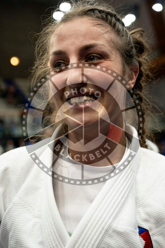 20240124PBB05003 | Fighters compete during the second day of the IBJJF European Championship in Paris, France, on January 24, 2024.