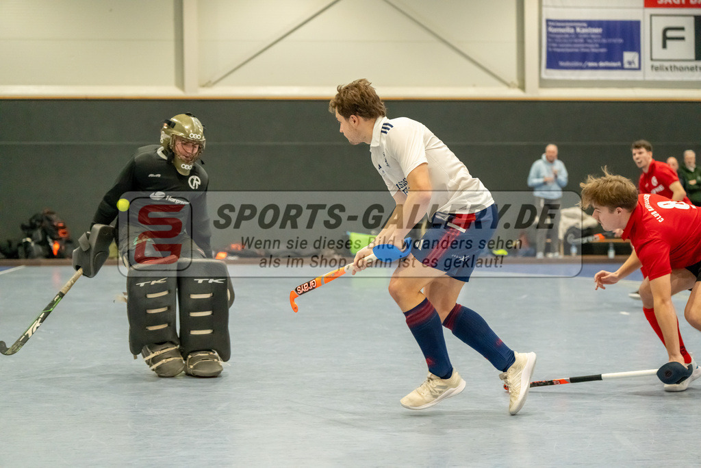 HK_20250201_102147 | 2. Bundesliga Halle Herren Düsseldorfer HC - Club Raffelberg am 1.2.2025 Halle am Seestern, Düsseldorf ,