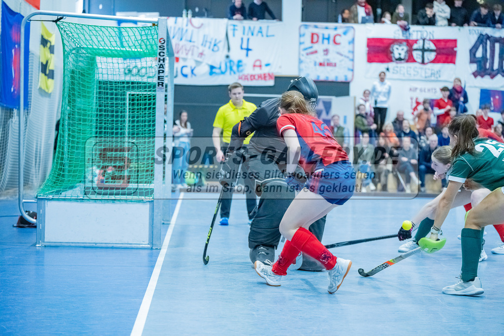 HK_20240303_109159 | Spiel um Platz 3 Deutsche Meisterschaft WU16 am 3.3.2024 Halle DHC, Düsseldorf ,