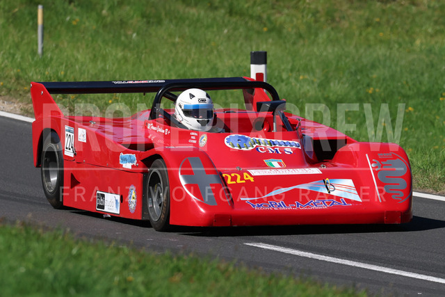 FIA European Hill Climb Championship – Rechberg 2026 | FIA European Hill Climb Championship at Rechberg, held from 24 to 26 April 2026 near Tulwitz, Styria, Austria. The image shows Franco CATALANO (ITA) Lucchini SN 86 Alfa Romeo.
