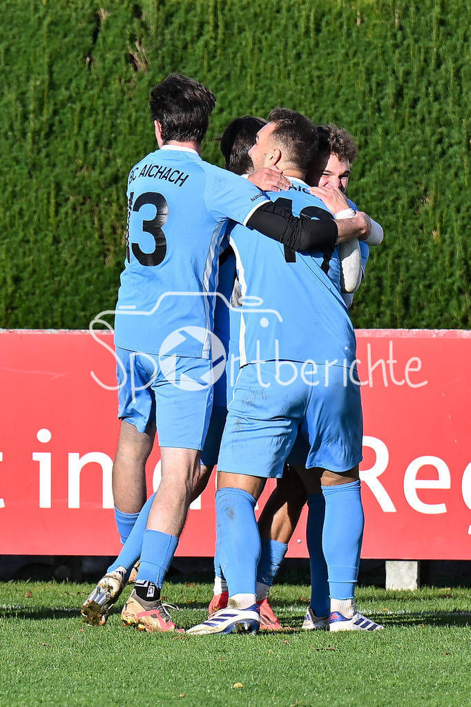 BC Aichach - TSV Pöttmes | Jubel nach 4-3