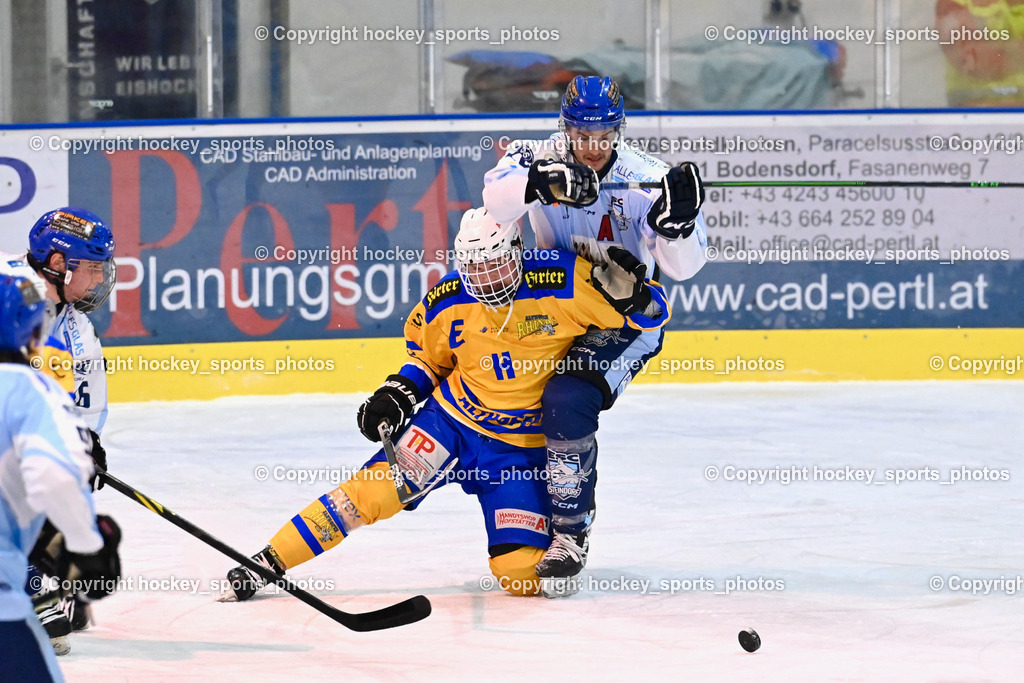  ESC Steindorf vs. EHC Althofen 2.3.2023 | #63 Hammerle Simon, #28 Bacher Stefan