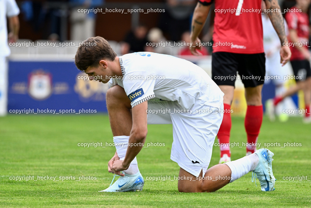 SAK vs. ATUS Ferlach | #11 Luka Jerin SAK, SAK vs. ATUS Ferlach, SAK vs. ATUS Ferlach am 01.08.2025 in Klagenfurt (Sportpark Welzenegg), Austria, (Photo by Bernd Stefan)