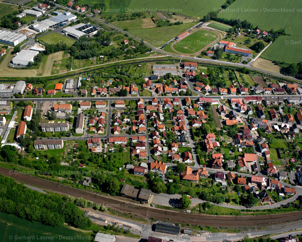 2634042 | ARENSHAUSEN 09.06.2006 Stadtansicht des Innenstadtbereiches  in Arenshausen im Bundesland Thüringen, Deutschland // City view on down town  in Arenshausen in the state Thuringia, Germany Foto: Gerhard Launer