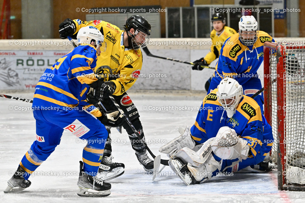 EC Spittal Hornets vs. EHC Althofen 6.1.2024 | #67 Horn Fabian, #9 Essmann Kevin, #31 Horn Fabian