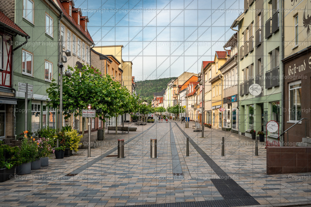Wilhelmstraße | Das ist das Dezembermotiv meines neuen Kalenders "Zeitreise durch Heilbad Heiligenstadt- Die 1960er und Heute" - Realisiert mit Pictrs.com