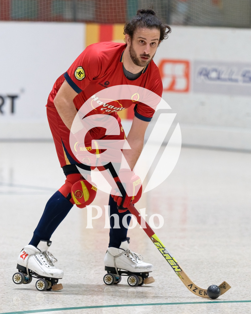LNA - Geneve RHC v RC Biasca |  during the LNA match between Geneve RHC and RC Biasca at Centre Sportif Queue D'Arve in Geneve, Switzerland