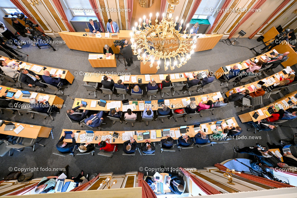 Landhaus Linz_ Promenade_ Landtagssitzung_ 11.04.2024-11 | 11.04.2024, Landhaus Linz AUT, Promenade, Landtagssitzung, im Bild Ooe Landtag, Abgeordnete, Ooe Landesregierung