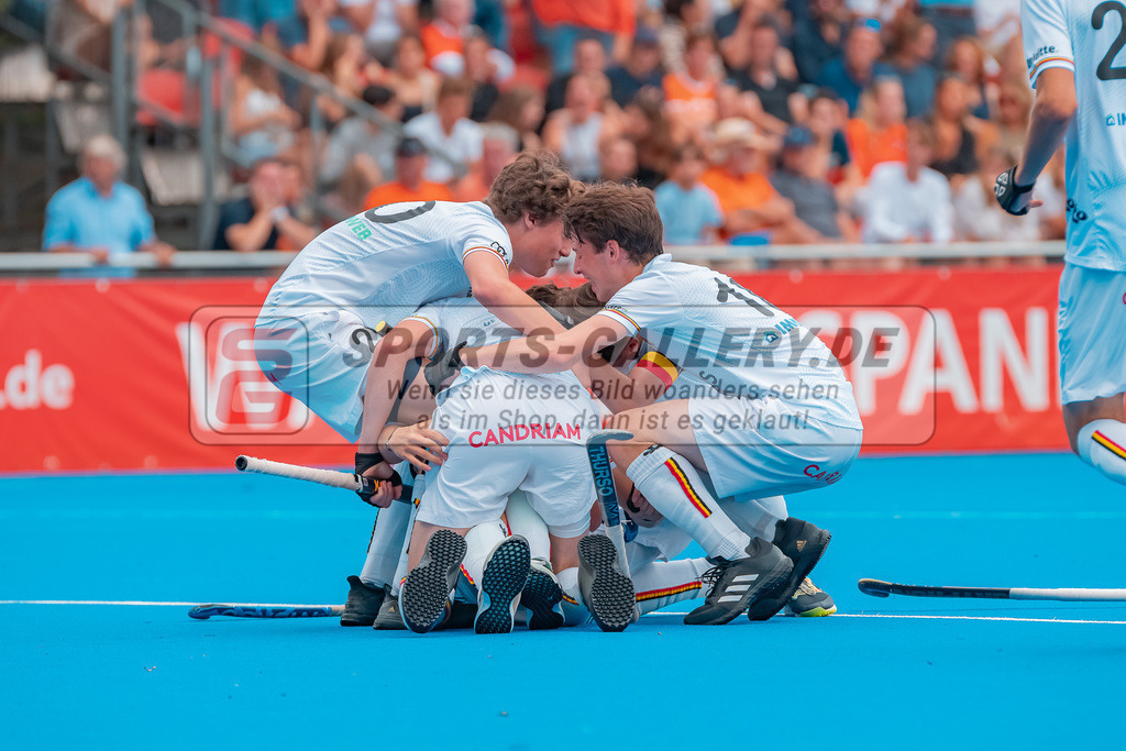 HK_20230715_102325 | Euro Hockey MU18 SF1 Belgium vs Netherlands  Championship Girls &amp; Boys am 15.7.2023 CHTC , Krefeld ,