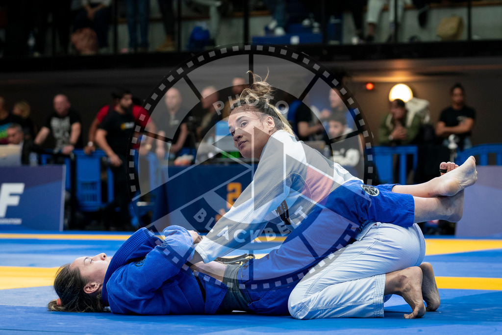 20240126PBB1539 | Fighters compete during the Brazilian Jiu-Jitsu European Championship of the IBJJF in Paris, France, on January 26, 2024.